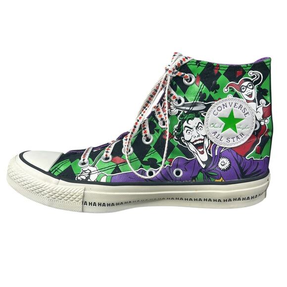 Rare Limited Edition Converse Unisex Jokers Wild High Top Sneaker Size M 6 W 8 - Picture 2 of 11